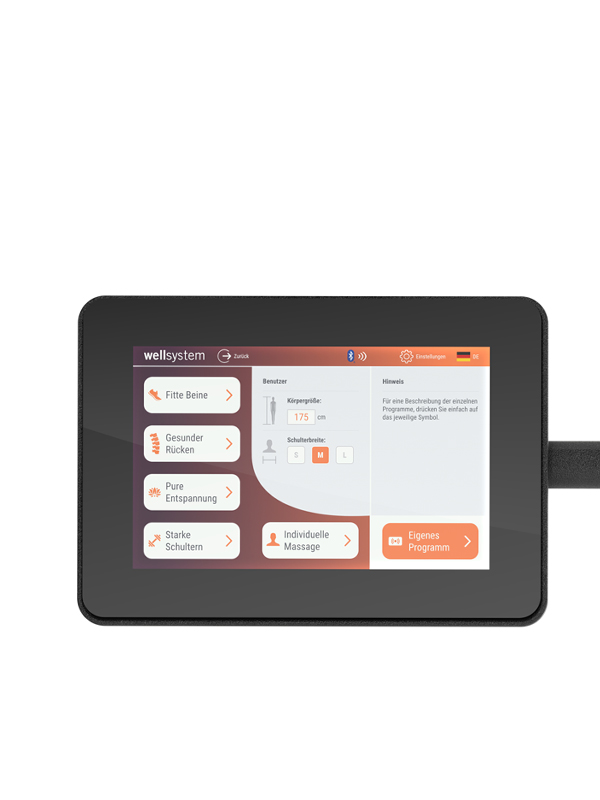 Dry water massage bed Wavetouch spa